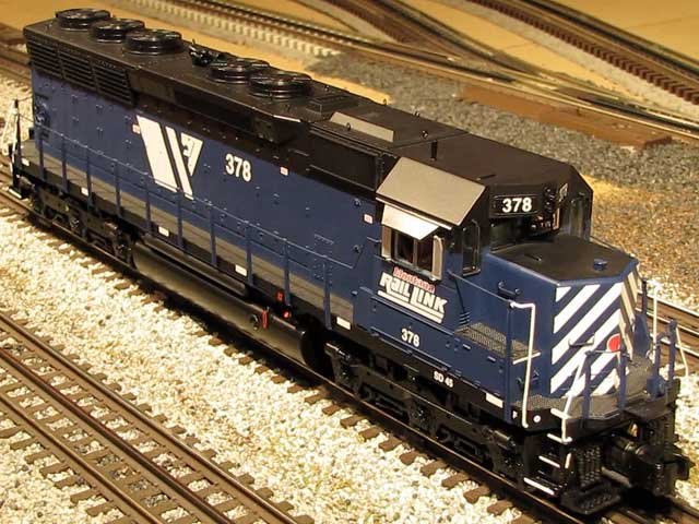 Montana Rail Link #378 SD45 Low Hood Diesel w/ProtoSound 2.0