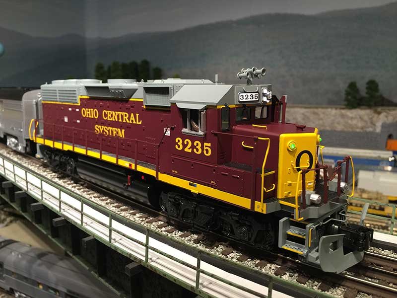 Ohio Central GP-40 Diesel Engine #3235 w/PS3
