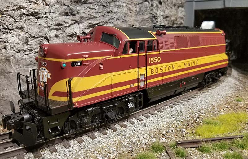 Boston & Maine BL2 Diesel Engine