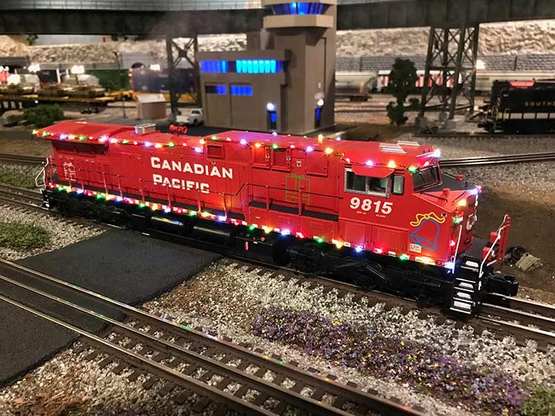 Canadian Pacific AC4400CW Holiday Train