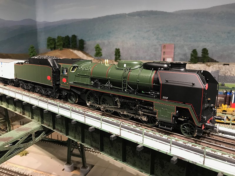 Noisy Le Sec 141P Mikado Steam Engine