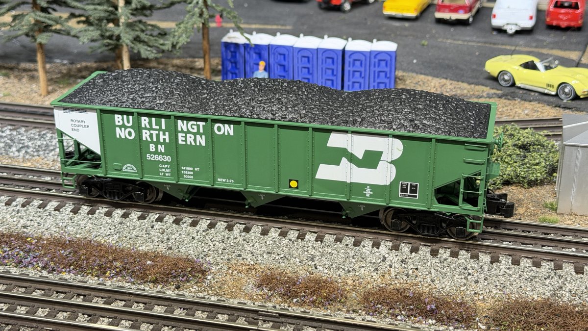 Burlington Northern 3-Bay Coal Hopper Car