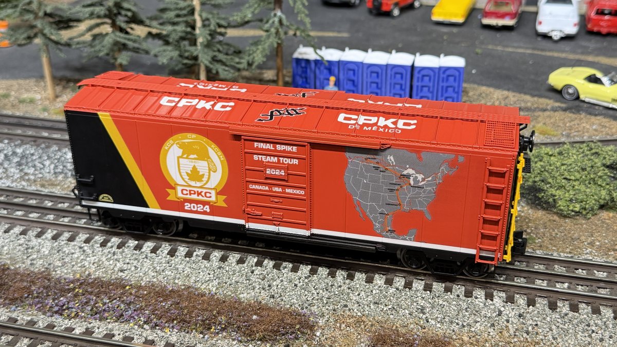 2024 Final Spike Steam Tour 40' PS-1 Boxcar